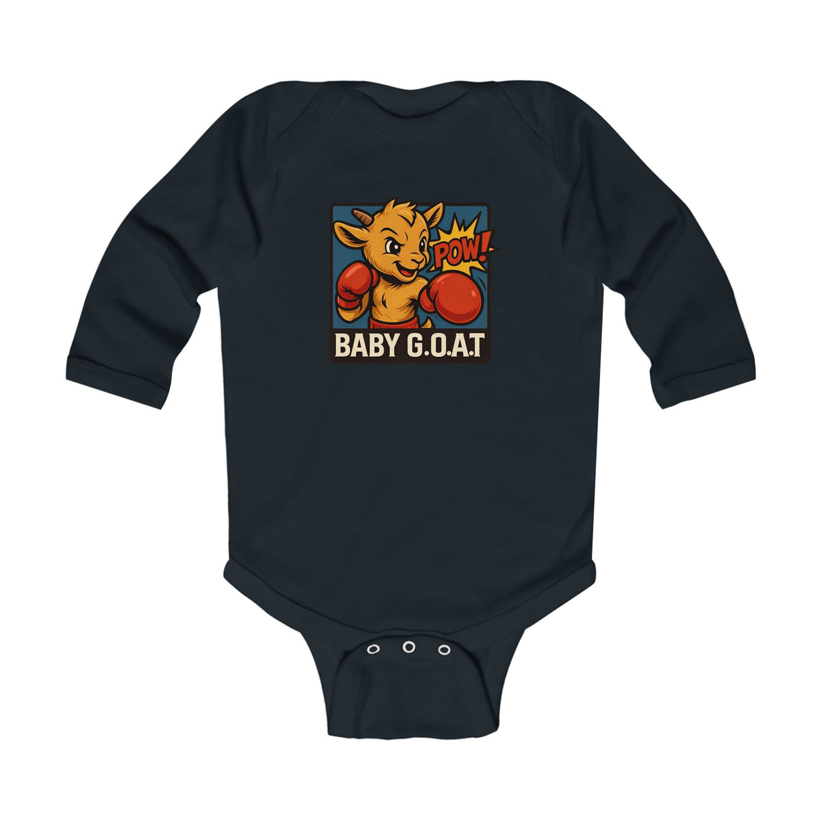 Benny The Boxer - Infant Long Sleeve Bodysuit