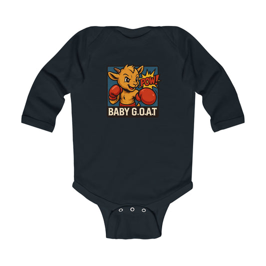 Benny The Boxer - Infant Long Sleeve Bodysuit