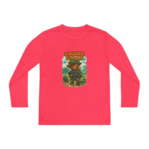 AJ The Soldier G.O.A.T - Youth Long Sleeve Competitor Tee