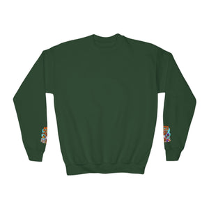 Amber The Artsy G.O.A.T - Youth Crewneck Sweatshirt