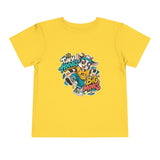 Toddler Tee — "Tiny Hooves Big Moves" The Dancing G.O.A.T Graphic