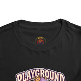 Playground Royalty Toddler Tee — "Crown On, Game On" Girls Graphic Shirt