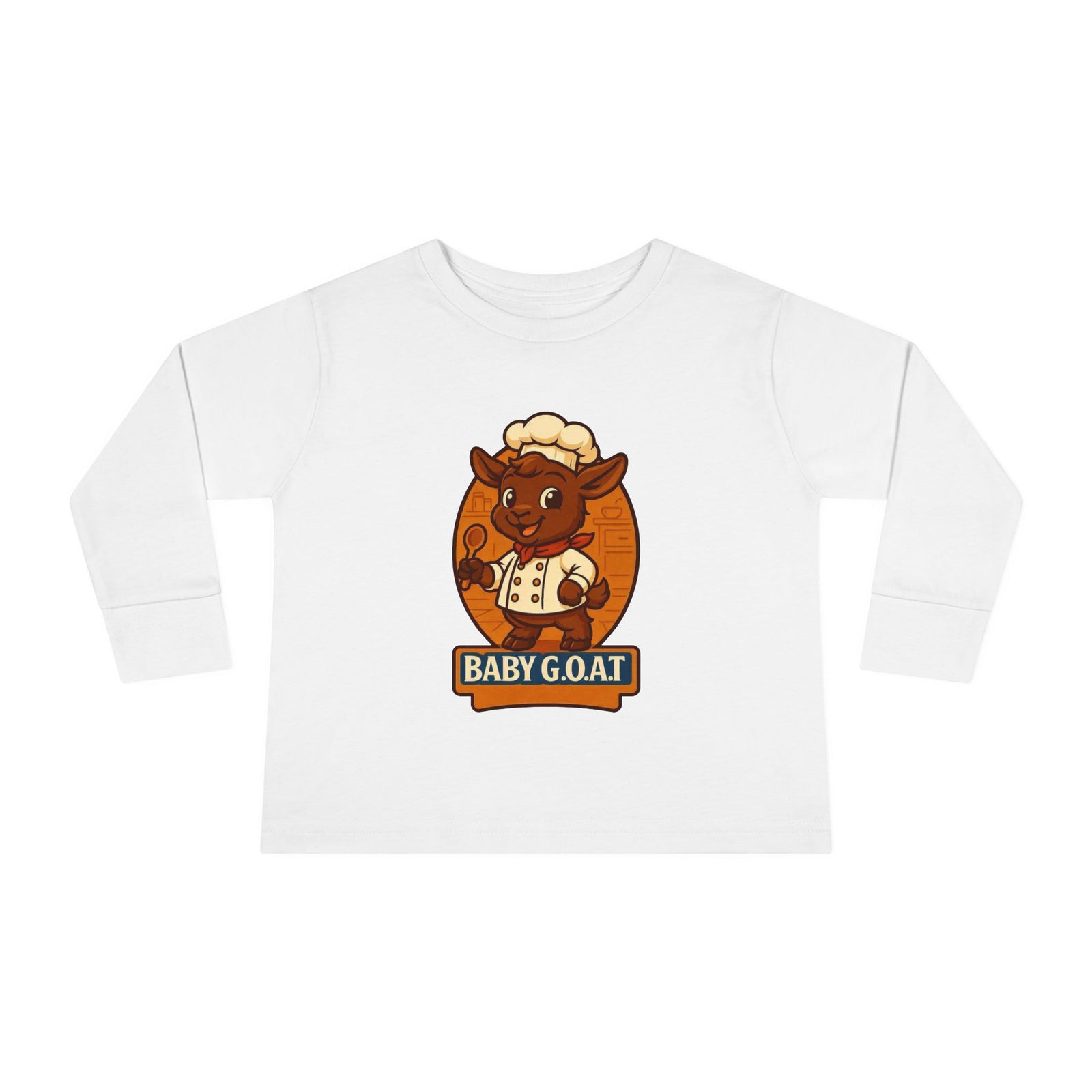 Reggie The Chef - Toddler Long Sleeve Tee