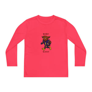 Devon The Touchdown Star In Action - Youth Long Sleeve Competitor Tee