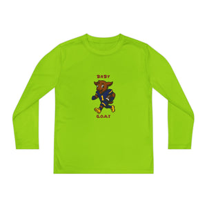 Devon The Touchdown Star In Action - Youth Long Sleeve Competitor Tee