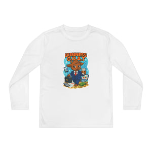 Tomas The Business G.O.A.T - Youth Long Sleeve Competitor Tee