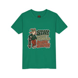 Youth T-Shirt - 'Stay Chill, Move Different' Skate G.O.A.T Youth Short Sleeve T-Shirt