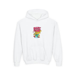 Erin The Slugger - Youth Heavy Blend Hooded Sweatshirt