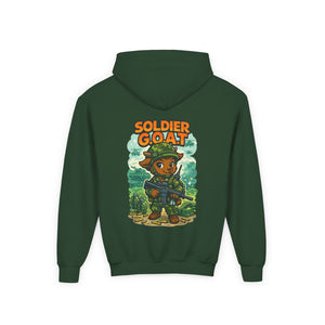 AJ The Soldier G.O.A.T - Youth Heavy Blend Hooded Sweatshirt