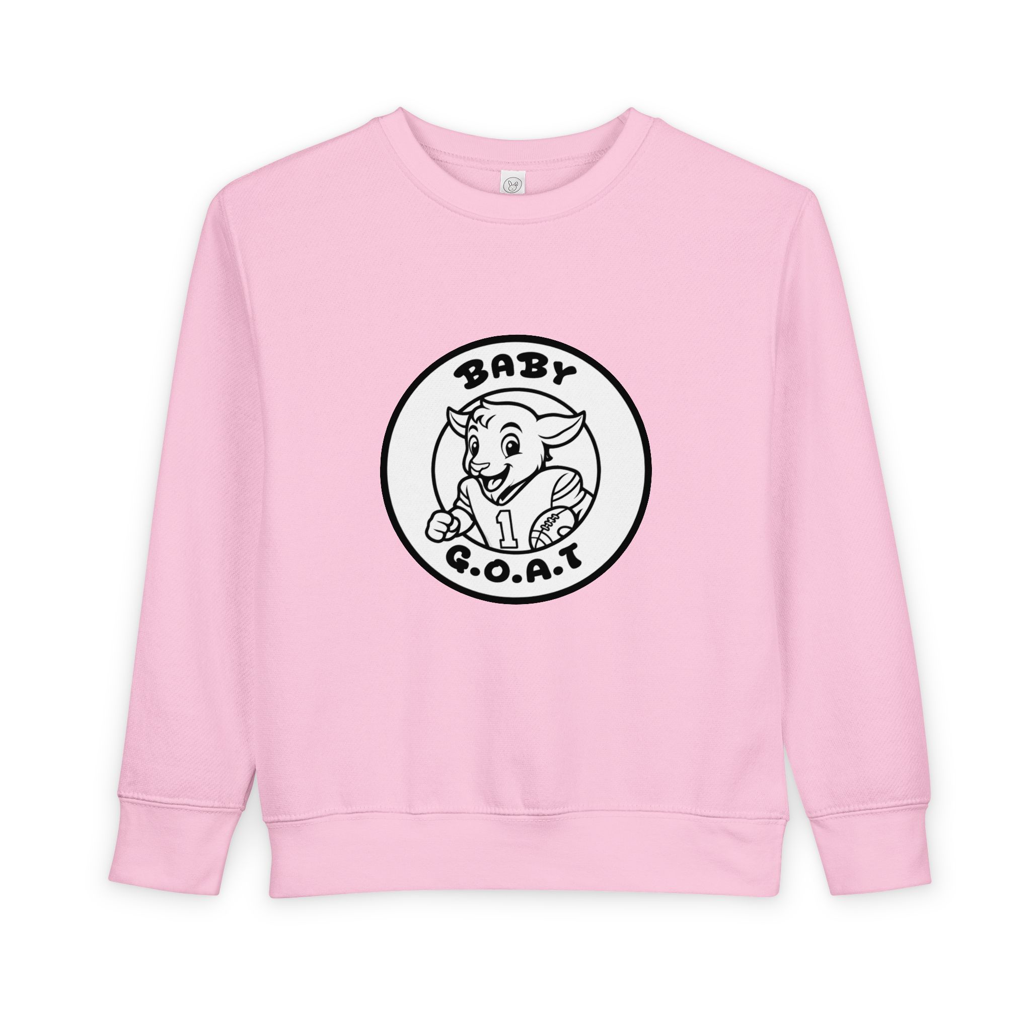 The Touchdown Star Baby G.O.A.T. Toddler Sweatshirt — Cute Goat Graphic Pullover for Infants & Toddlers - Image 13