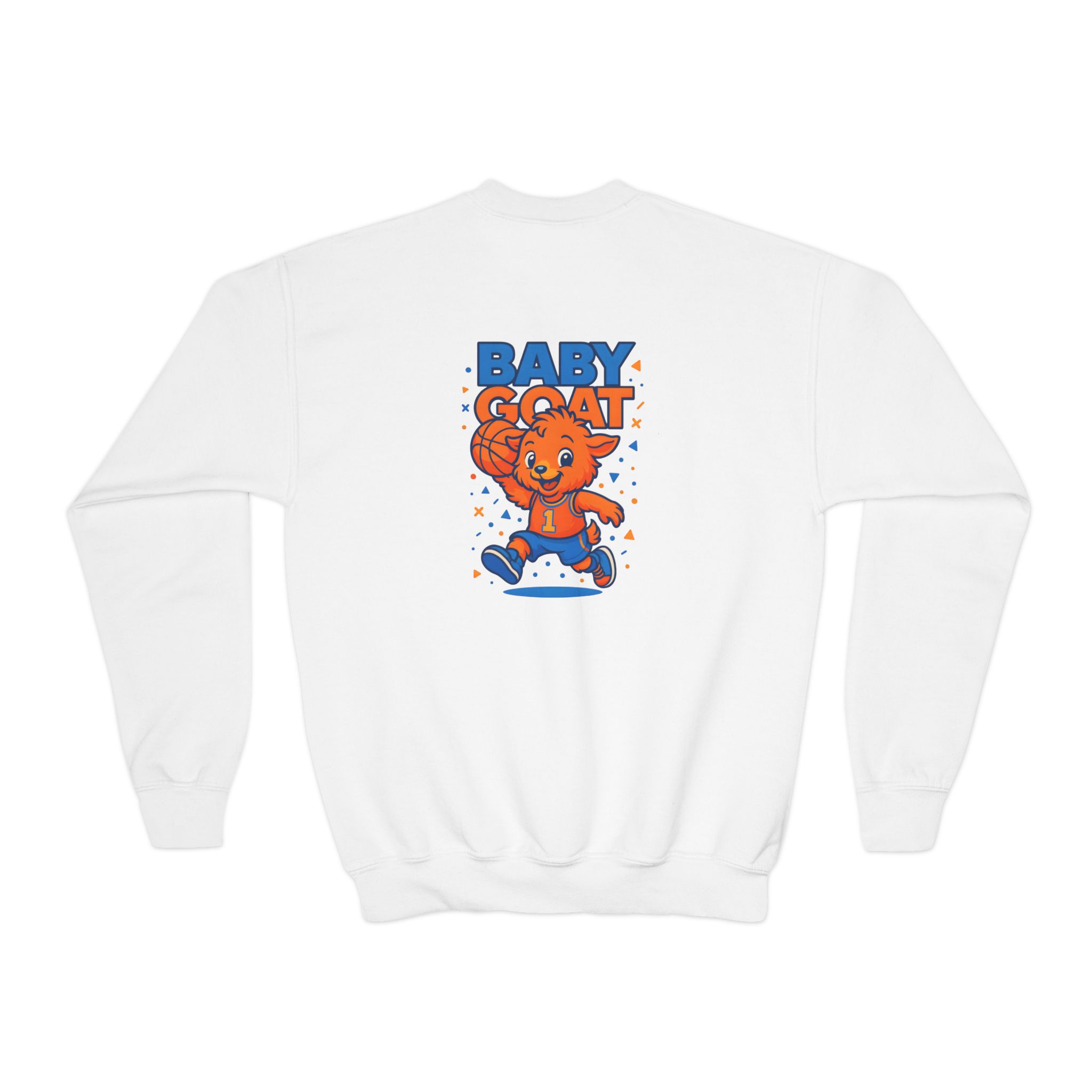 Baby G.O.A.T – MJ Youth Crewneck Sweatshirt - Image 2
