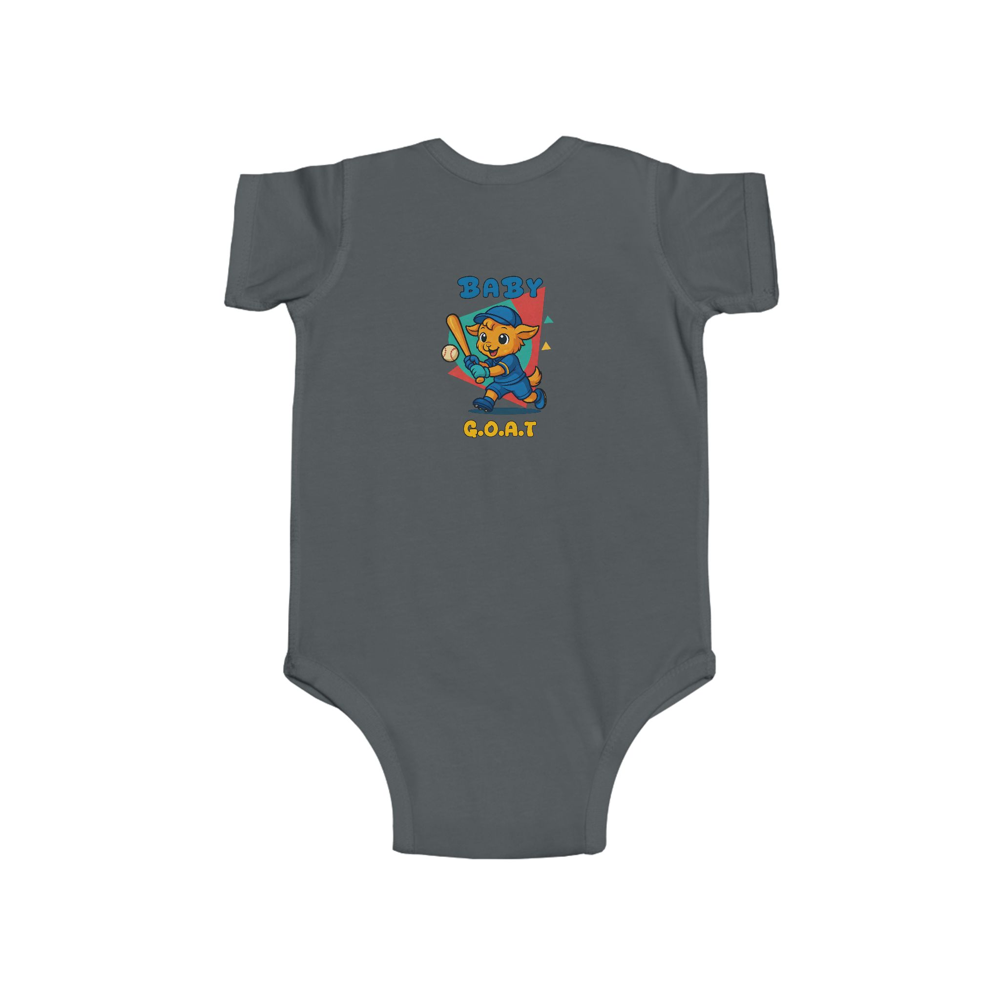 Barry the Slugger Baby Shark Infant Bodysuit — Cute Cartoon Shark Graphic Baby Onesie - Image 8