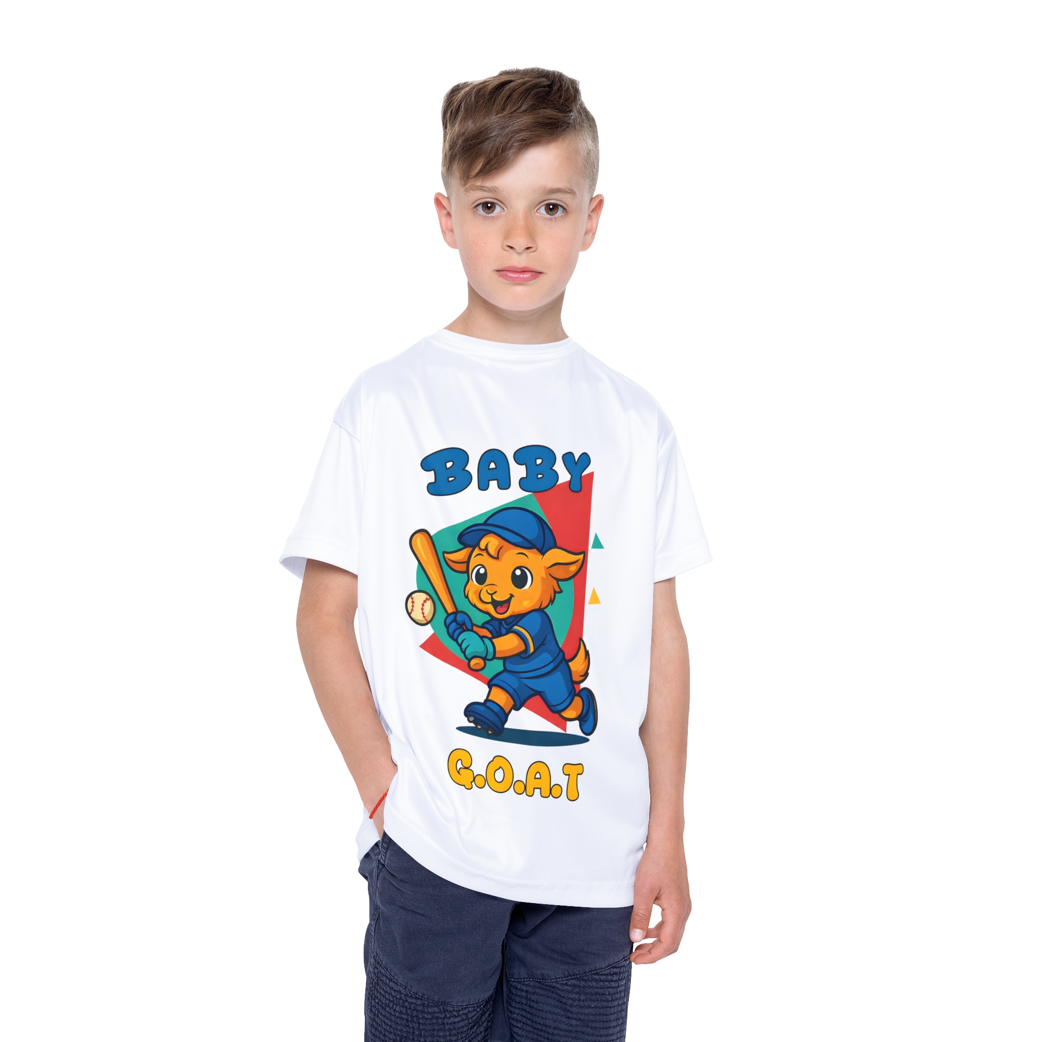 Barry the Slugger Kids Sports Jersey (AOP) - Image 3