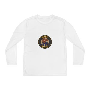 Davon The Touchdown Star Yello Background Youth Long Sleeve Tee — 'Baby G.O.A.T.' Goat Logo Athletic Shirt