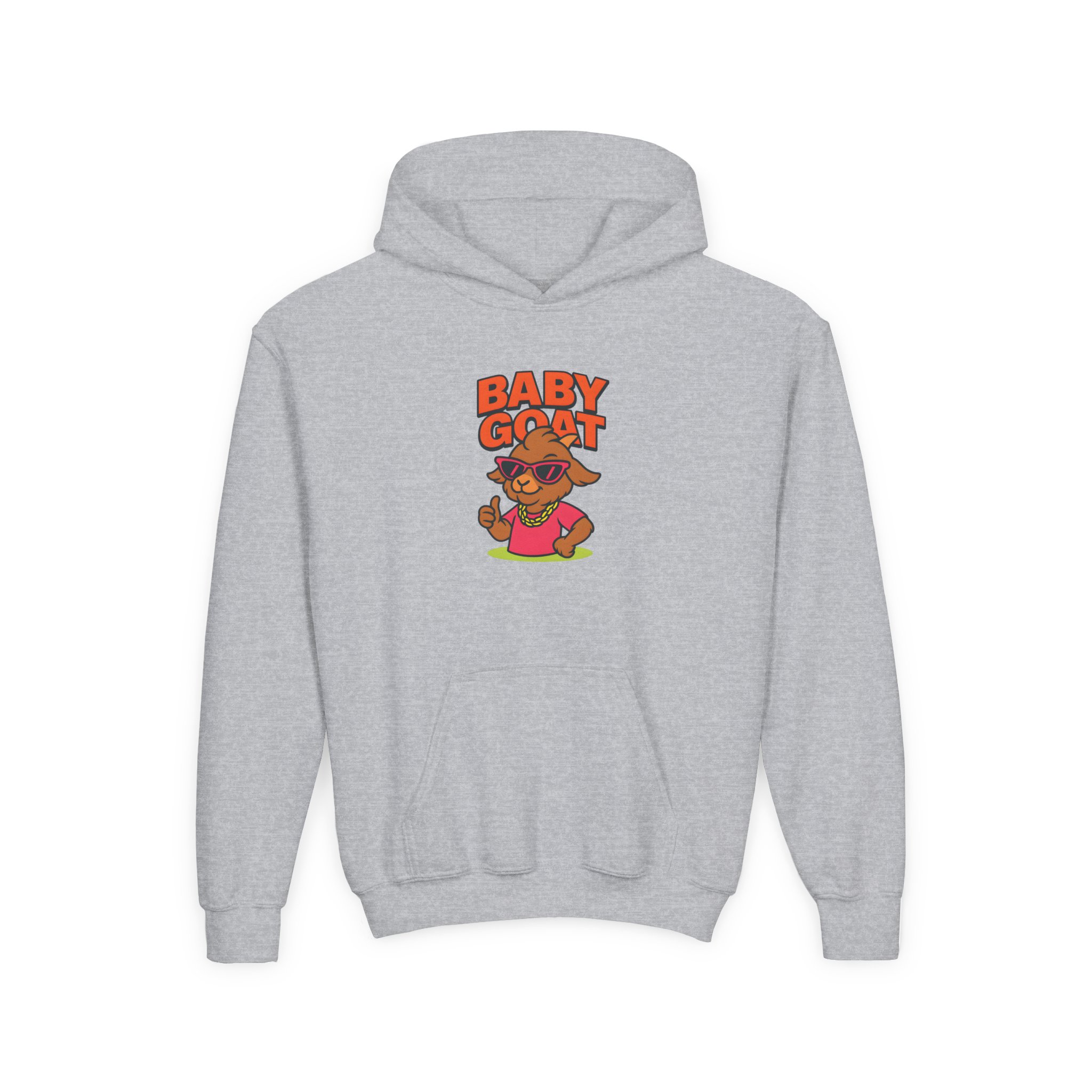 Skye the Style Queen Youth Hoodie — "Baby Goat" Cute Cartoon Kids Sweatshirt - Image 9