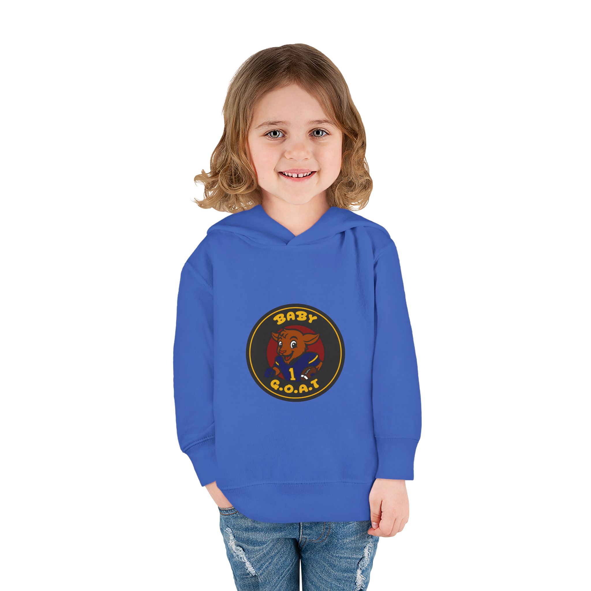 Davon The Touchdown Star Baby G.O.A.T. Toddler Pullover Hoodie - Image 12