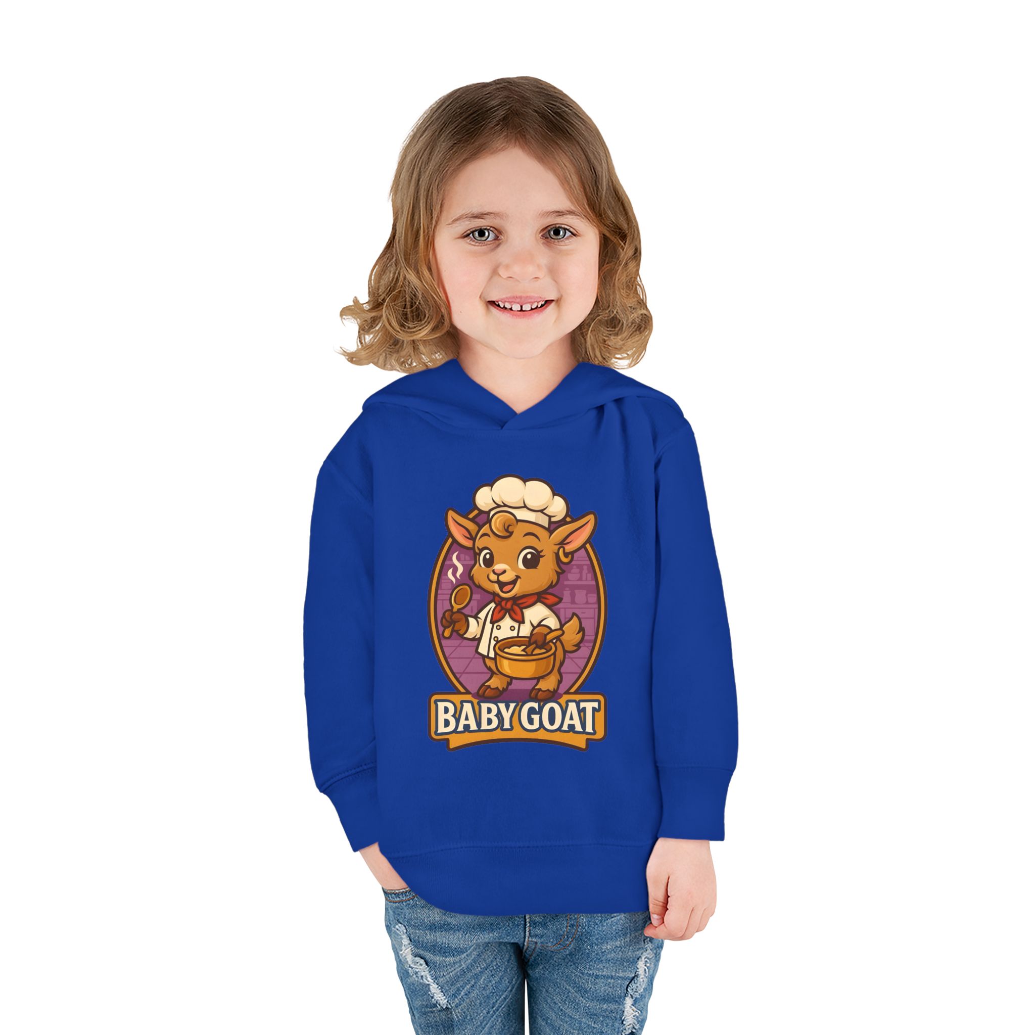 Baby Goat Toddler Hoodie — Cute Cartoon Kids Pullover Fleece - Image 16