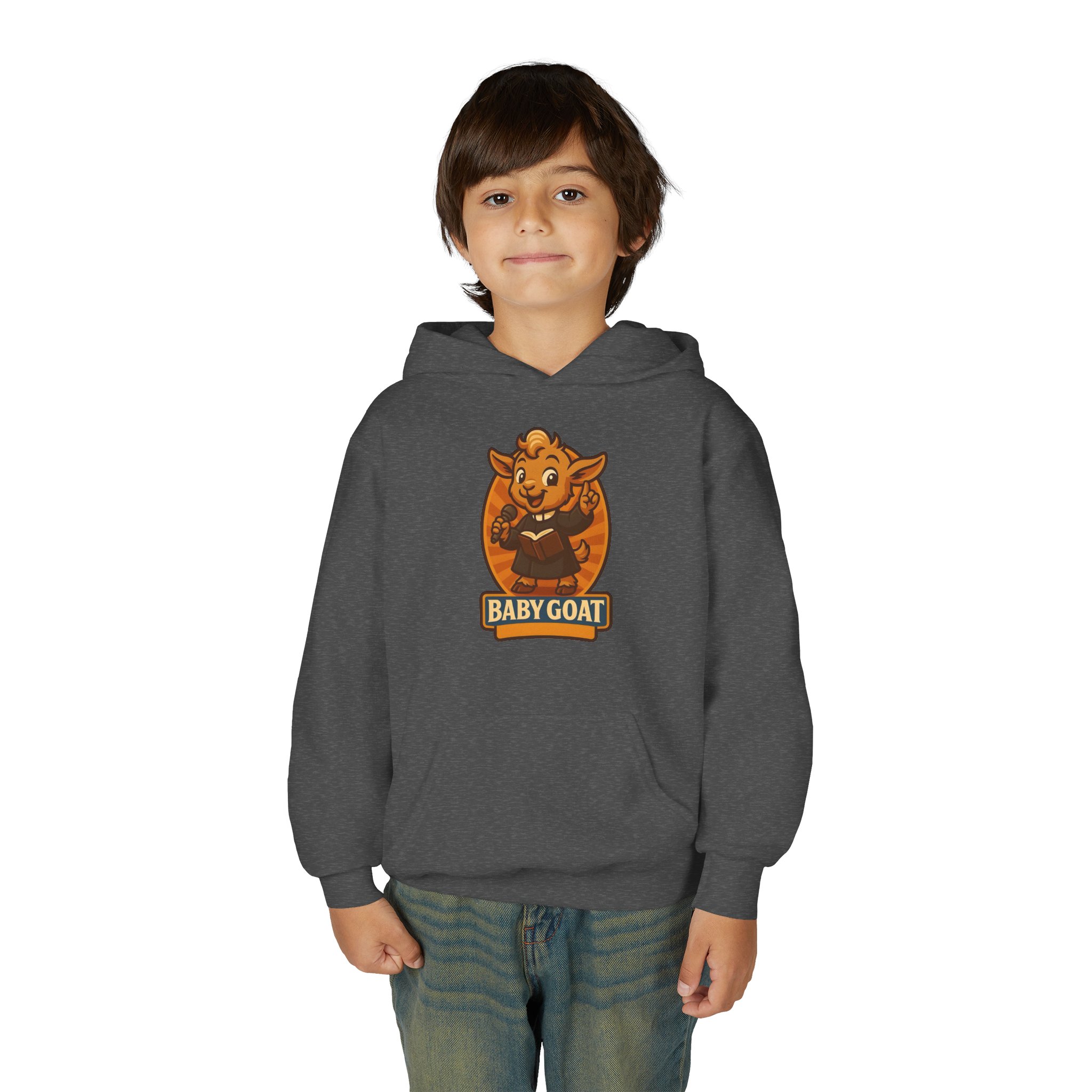 Baby Goat Hoodie — Cute Kids Goat Graphic Sweatshirt - Image 11