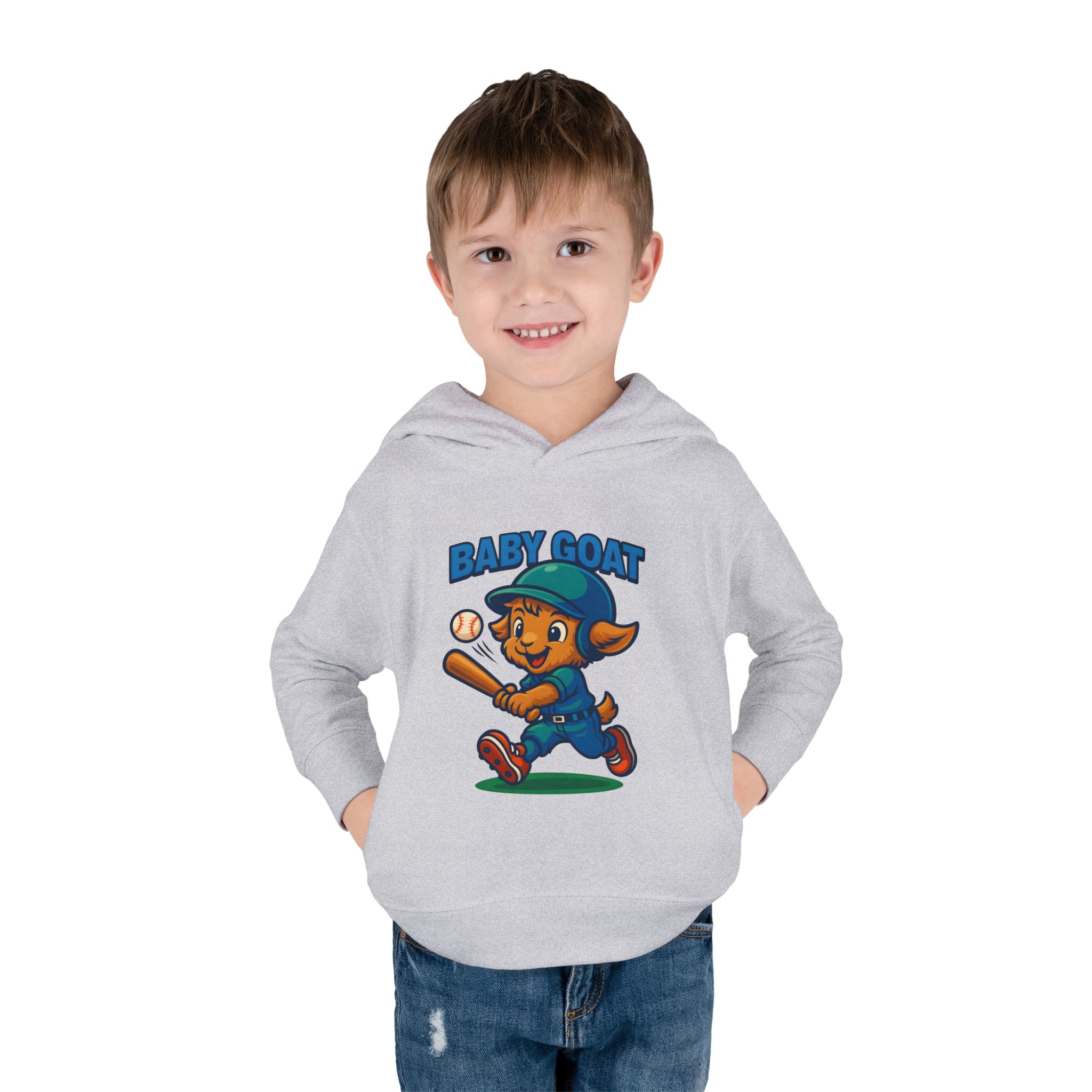 Gen Alpha Slugger Toddler Pullover Fleece Hoodie - Image 7
