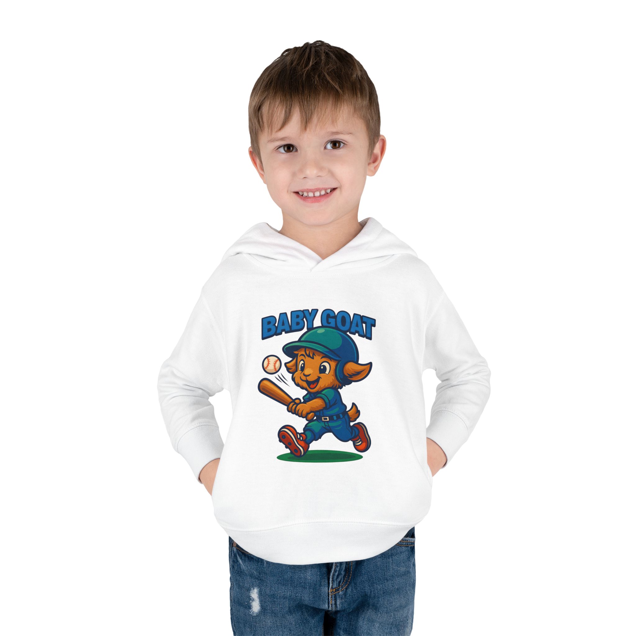Gen Alpha Slugger Toddler Pullover Fleece Hoodie - Image 3