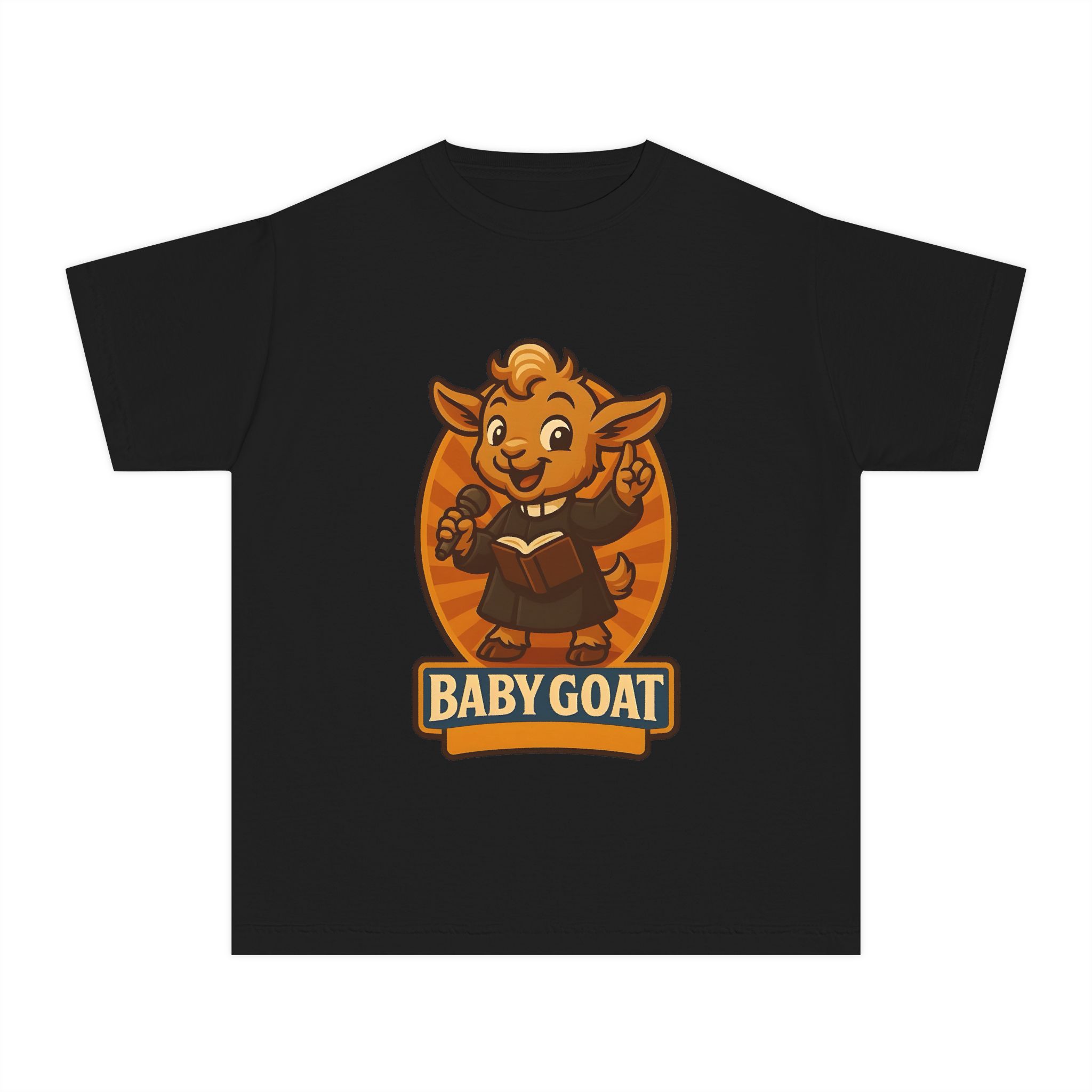 Baby Goat Youth Tee — Cute Singing Goat Kids Shirt - Image 10