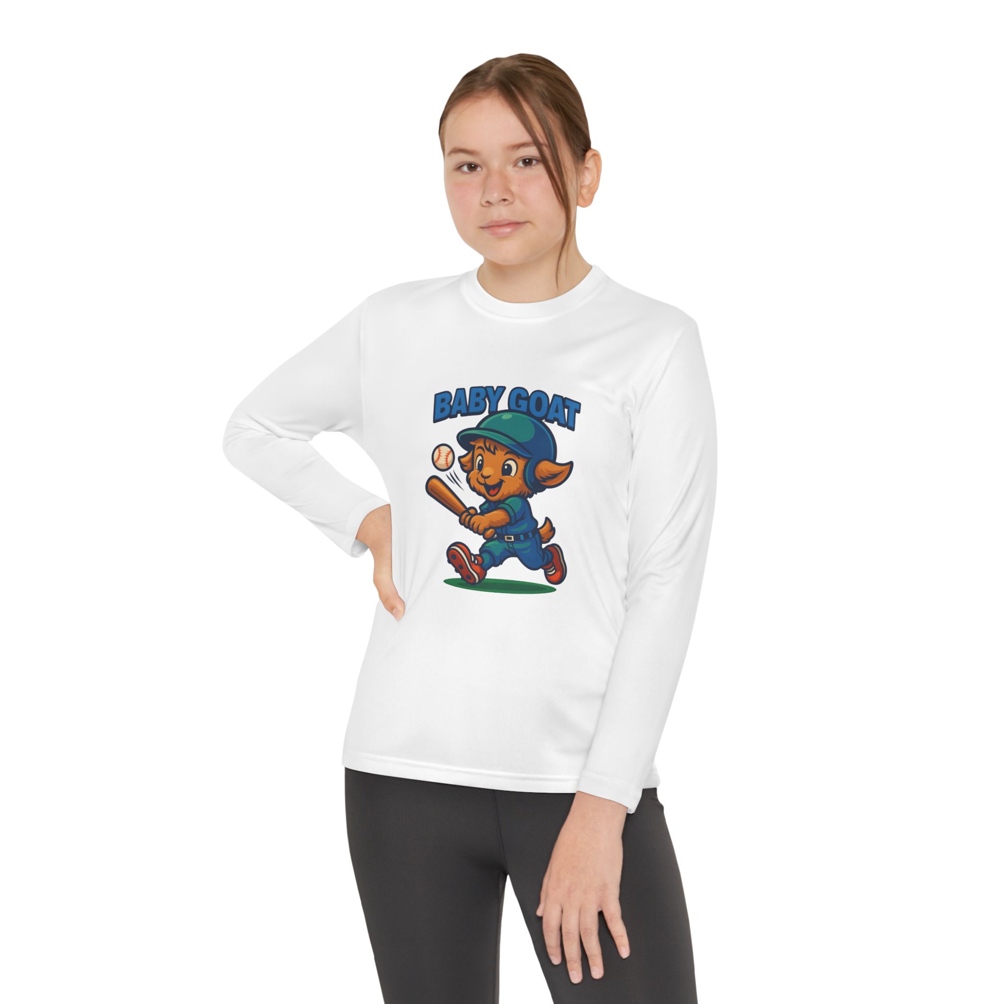 Gen Alpha Slugger Youth Long Sleeve Competitor Tee - Image 4