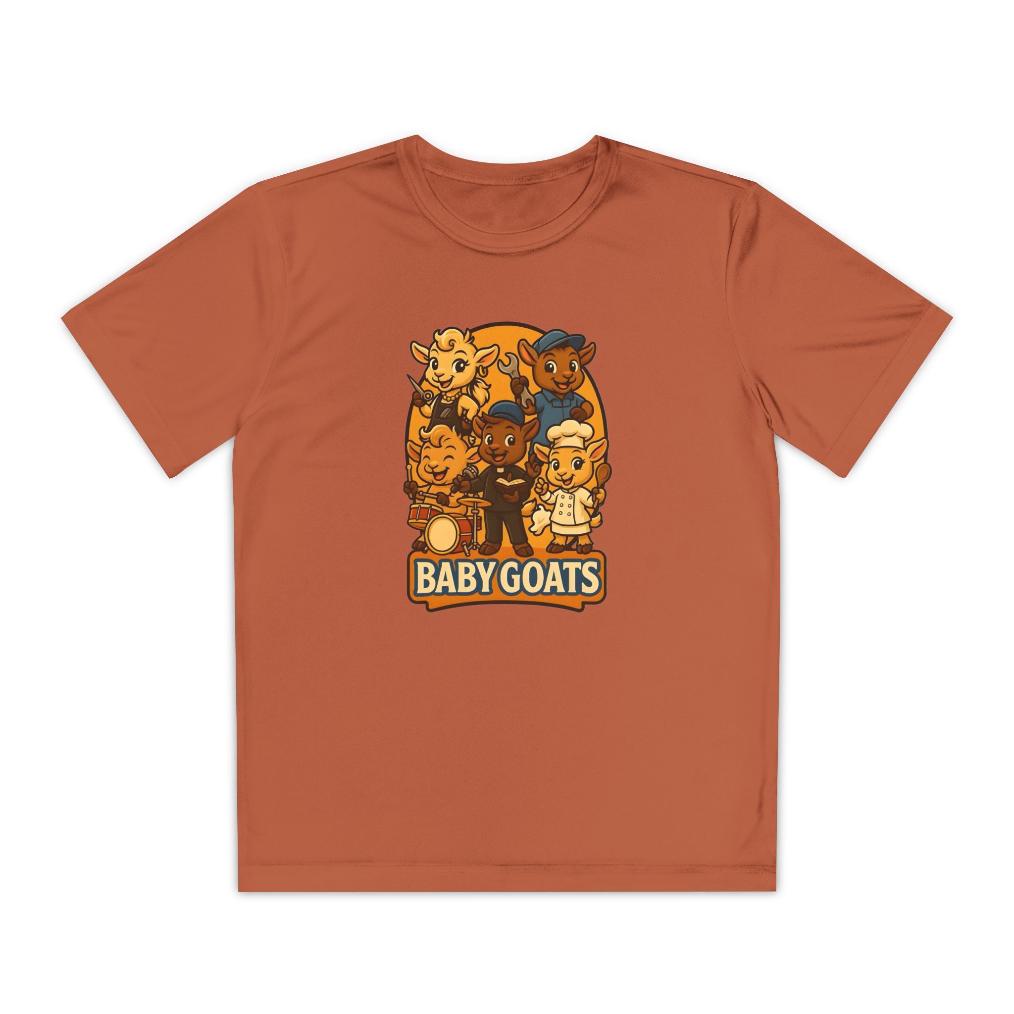 Youth T-Shirt — "Baby Goats" Cute Cartoon Kids Tee - Image 5