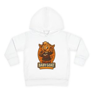 Baby Goat Toddler Hoodie — Cute Cartoon 'BABY GOAT' Pullover for Kids