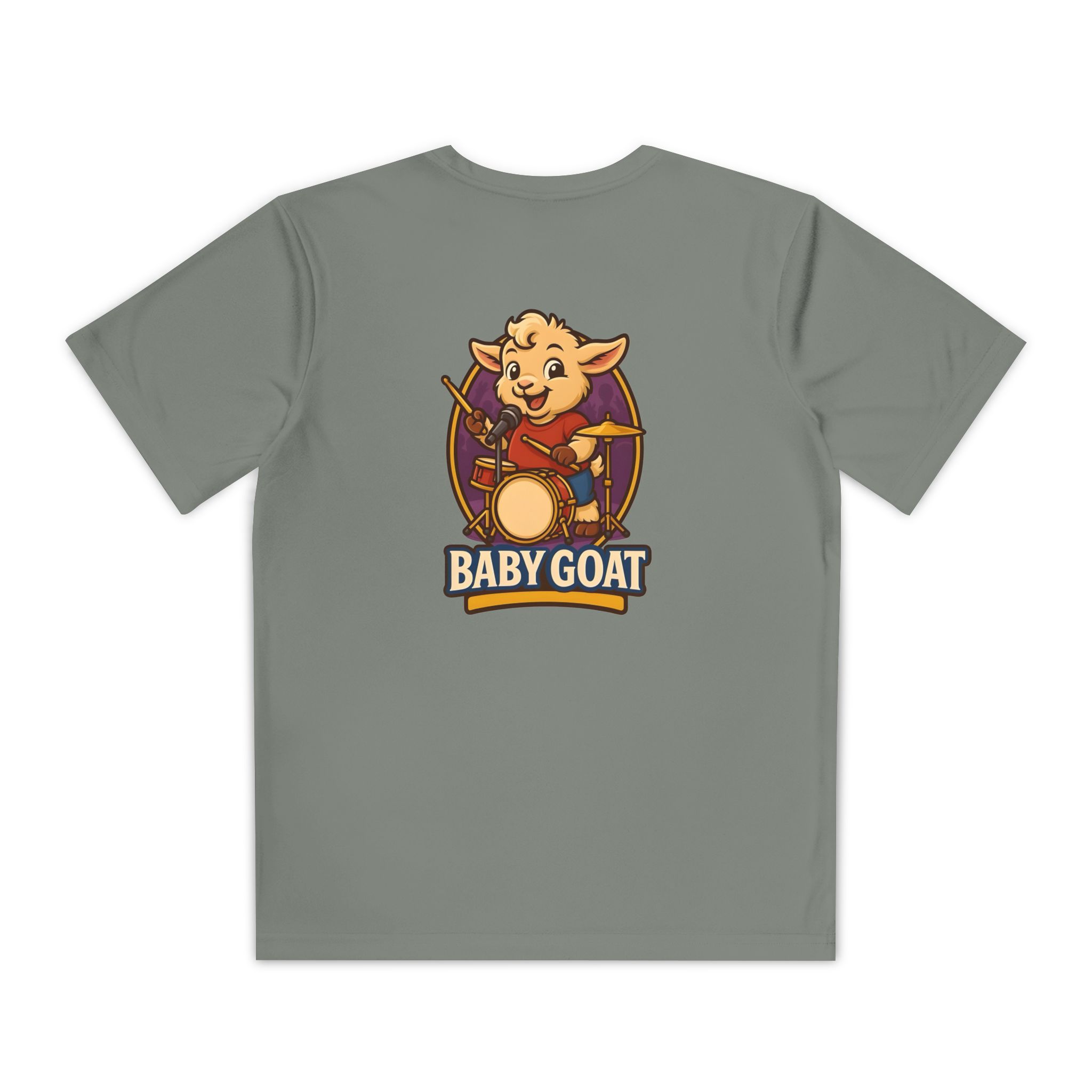 Baby Goat Drumline Youth Tee — Cute Kid’s Musician T‑Shirt - Image 9