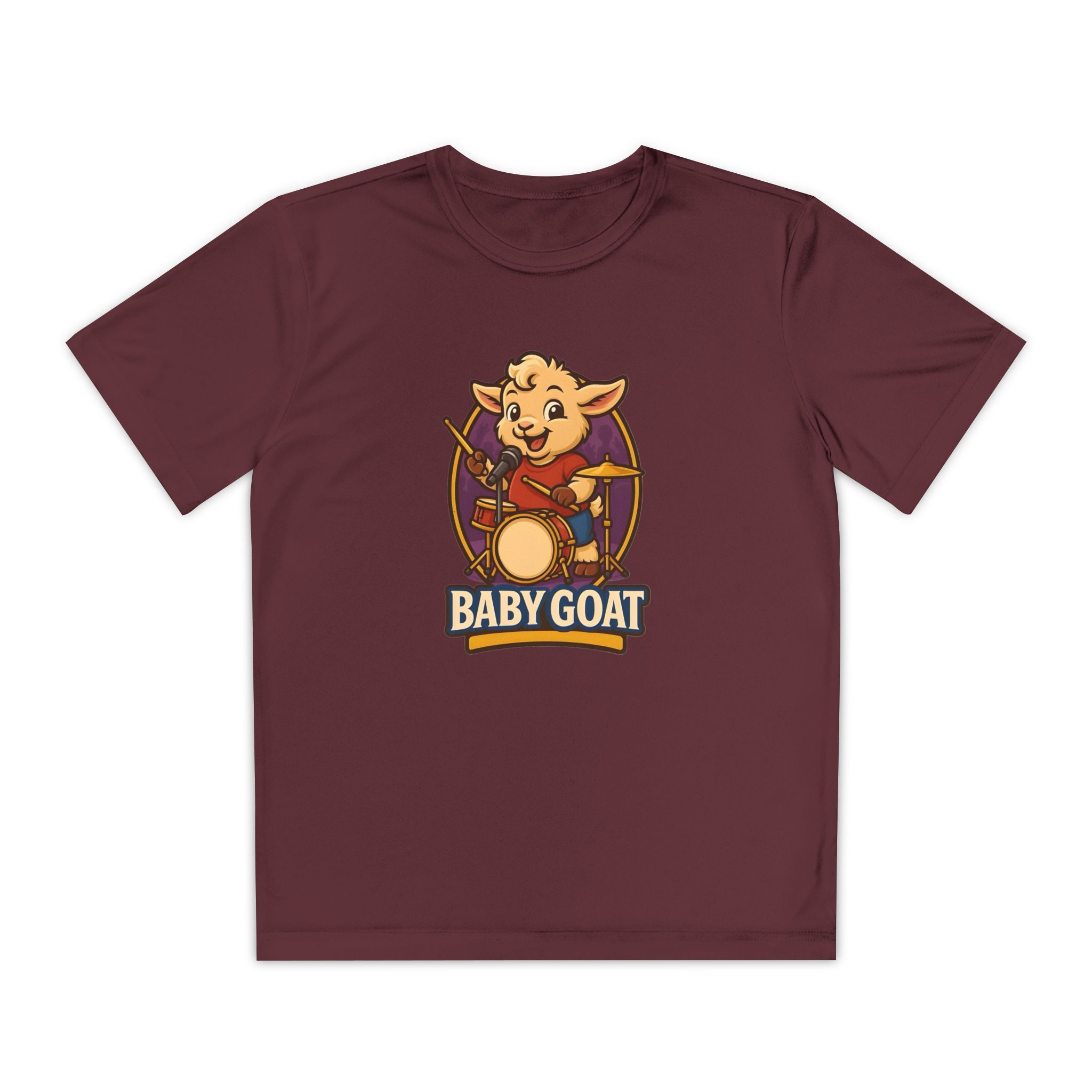 Baby Goat Drumline Youth Tee — Cute Kid’s Musician T‑Shirt - Image 12