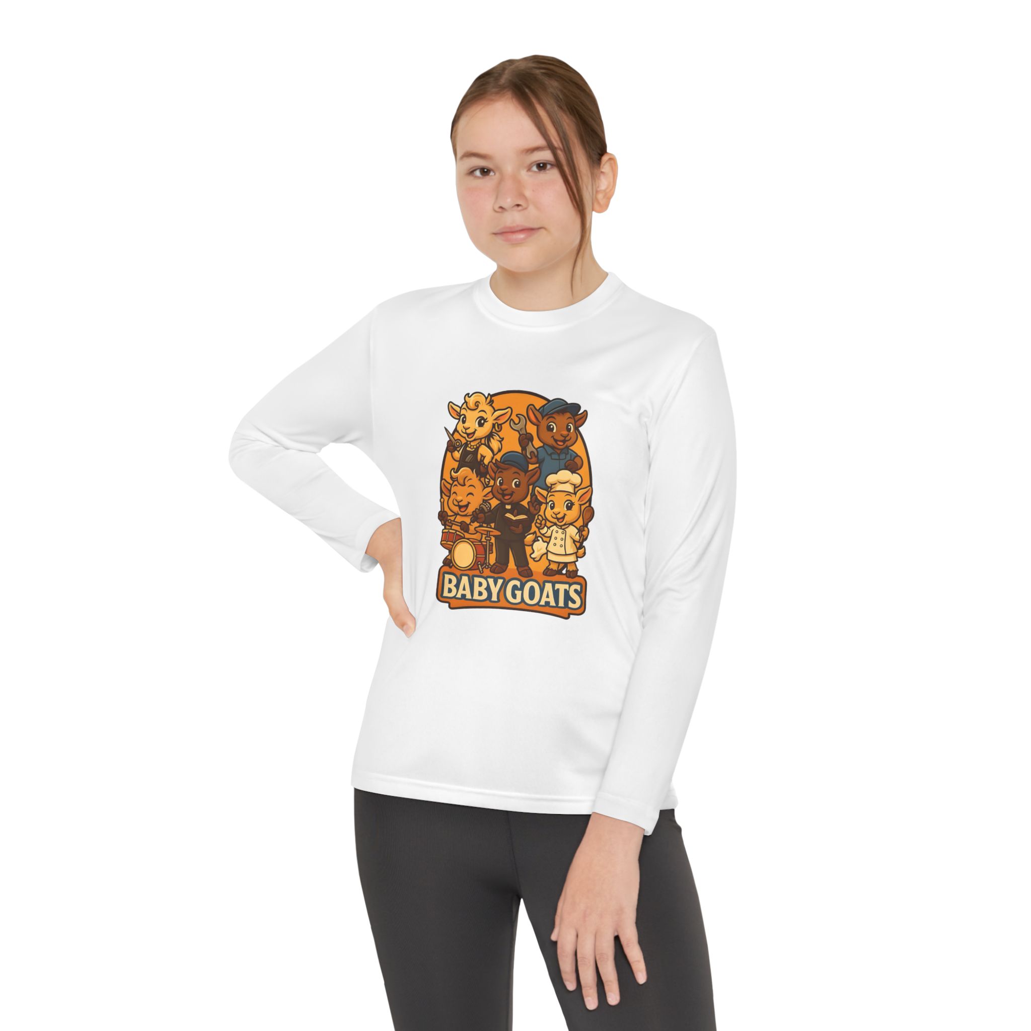 Youth Long Sleeve Competitor Tee - Image 4