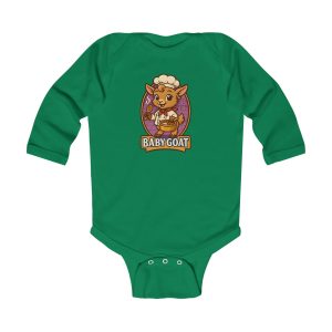 Baby Goat Infant Bodysuit — Cute Cartoon Kid Goat Graphic