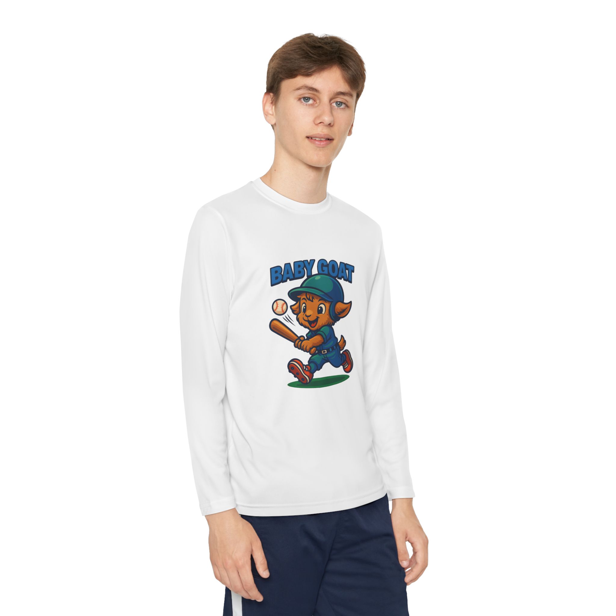 Gen Alpha Slugger Youth Long Sleeve Competitor Tee - Image 3