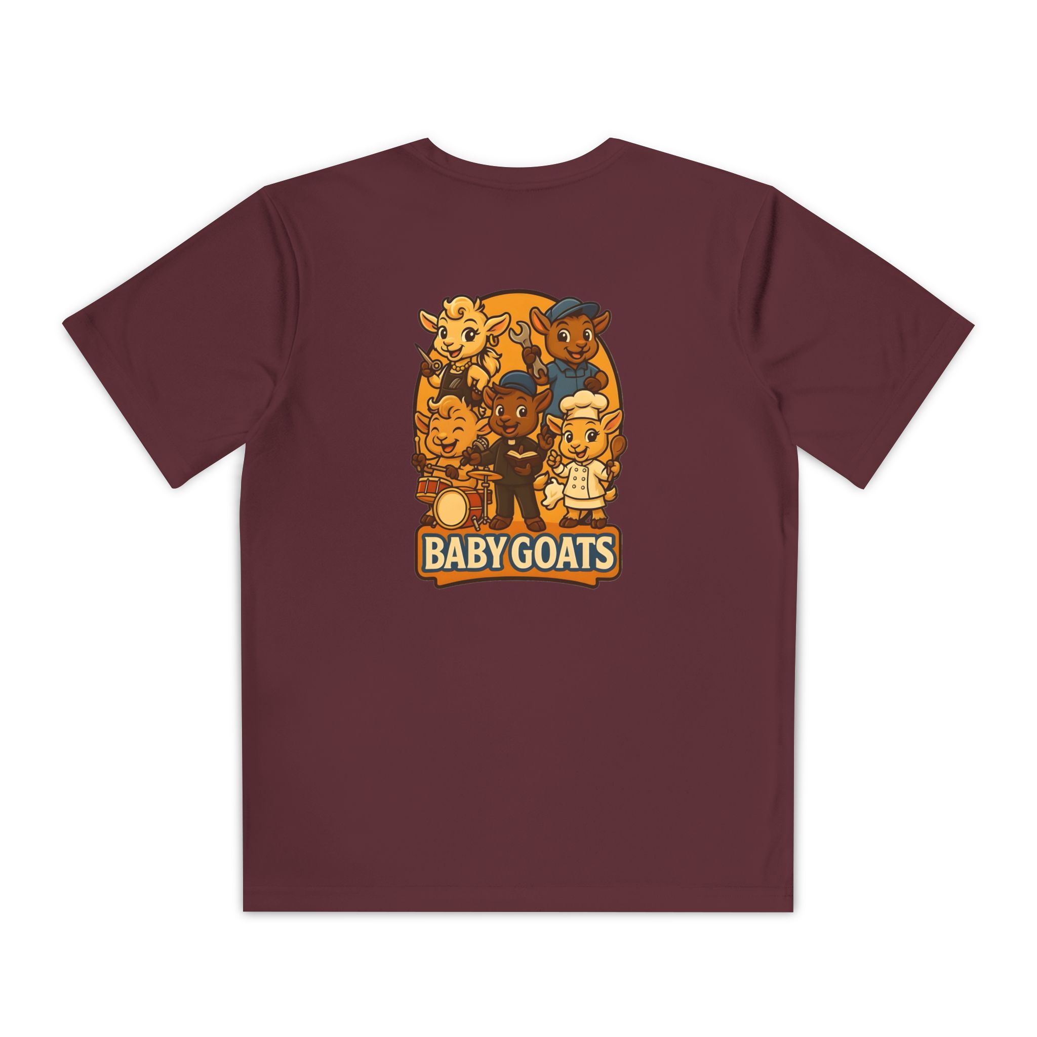 Youth T-Shirt — "Baby Goats" Cute Cartoon Kids Tee - Image 14
