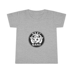 Baby G.O.A.T – Classic Edition Baby G.O.A.T. Toddler T-Shirt — Cute Goat Logo Tee for Babies & Toddlers