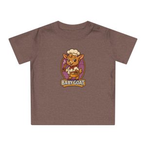 Baby Goat Baby T-Shirt — Cute Cartoon Kid Tee with 'Baby Goat' Design