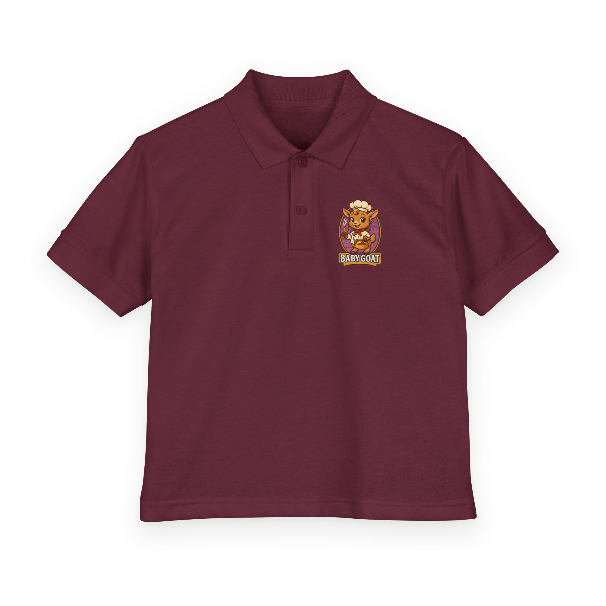 Youth Polo — 'Ranger' Teddy Bear Embroidered School Logo