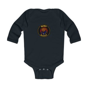 Davon The Touchdown Star Baby G.O.A.T. Infant Long Sleeve Bodysuit — Cute Champion Goat Logo