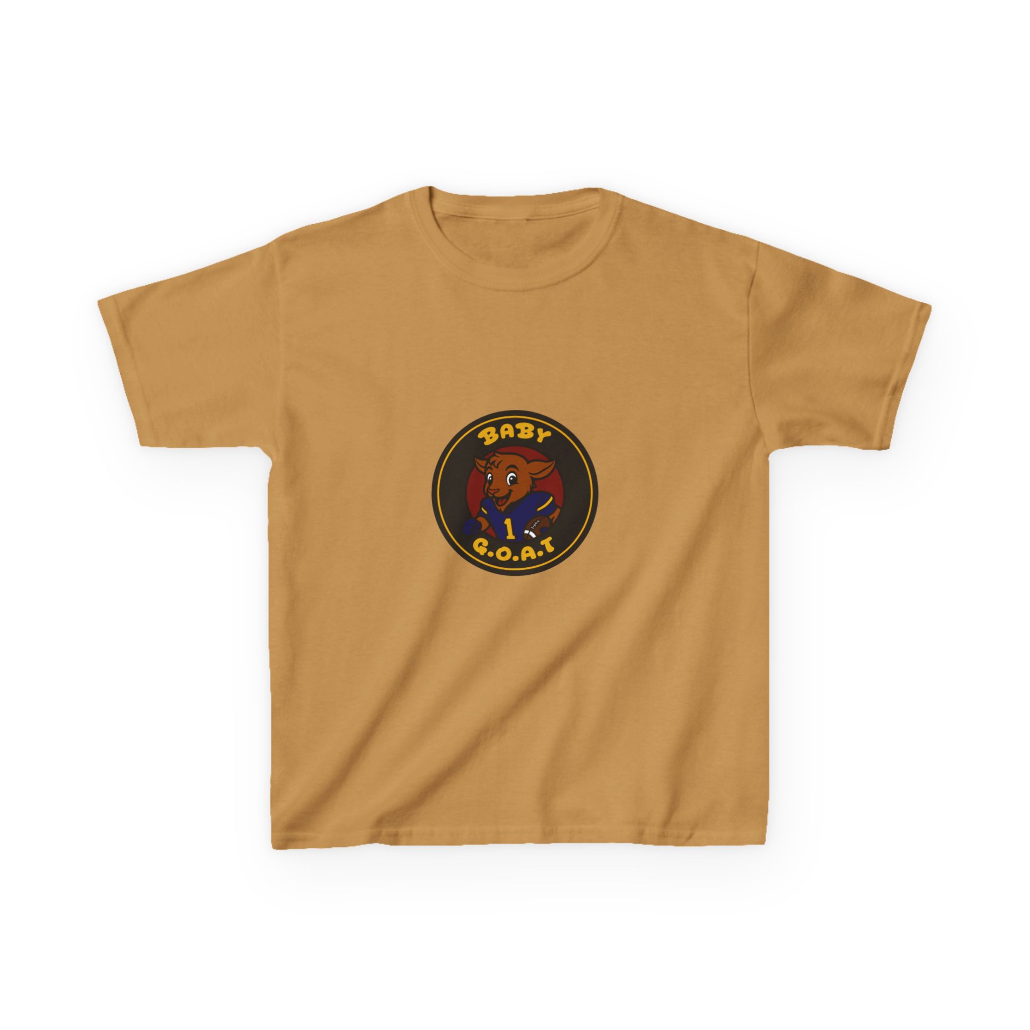 Davon The Touchdown Star Kids T-Shirt — "Baby G.O.A.T." Cartoon Goat Graphic Tee - Image 5
