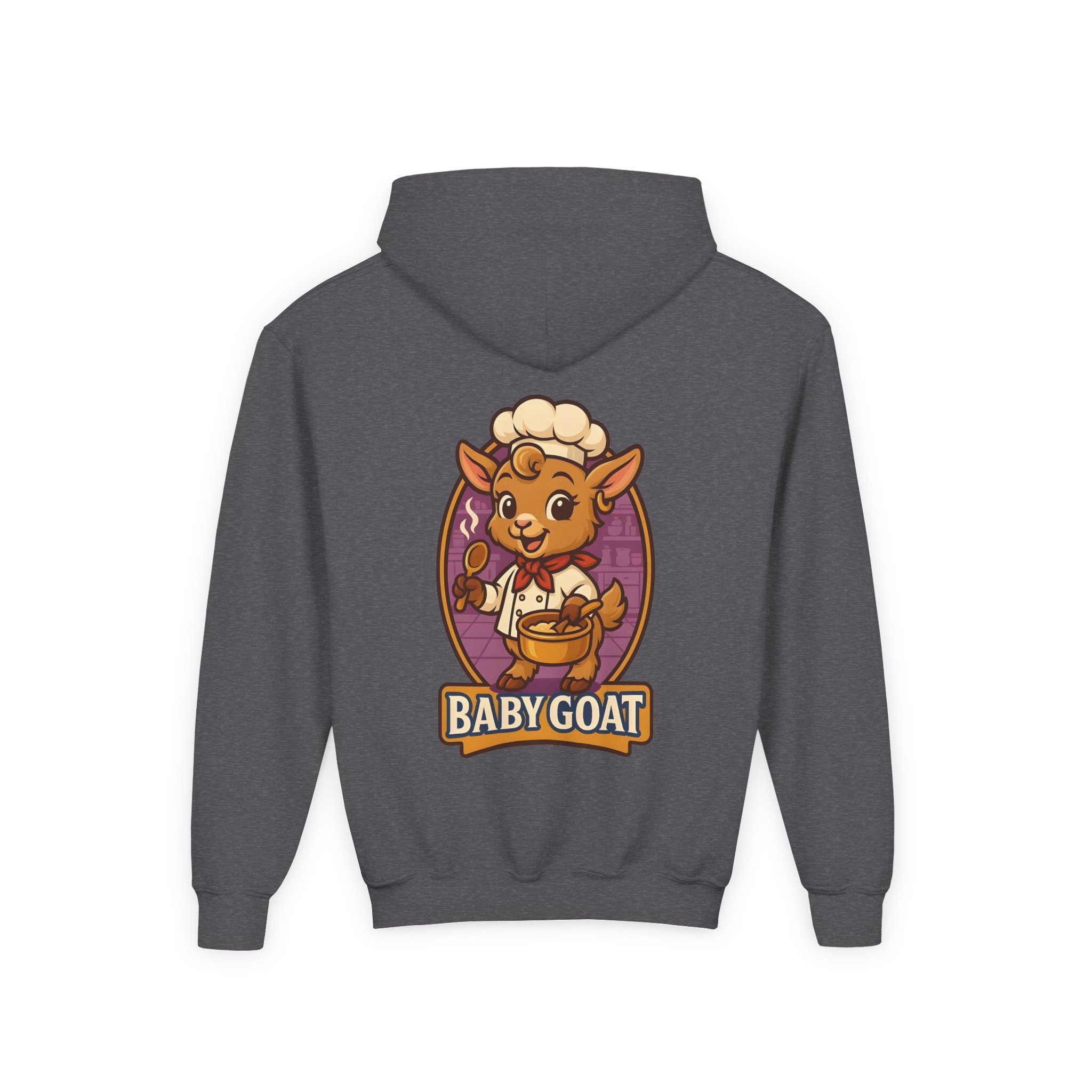 Baby Goat Hoodie — Cute Chef Kid’s Hooded Sweatshirt - Image 14