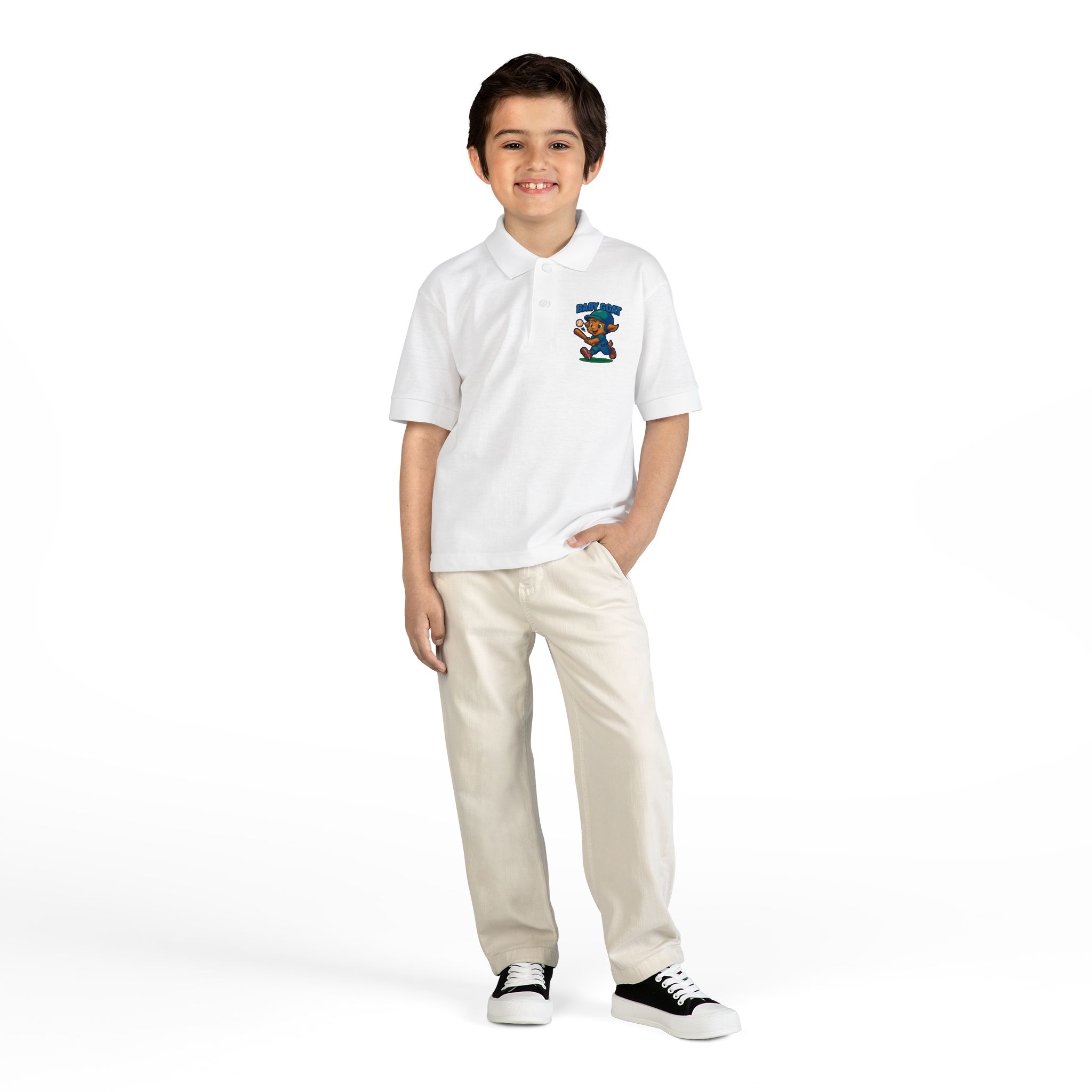 Gen Alpha Slugger Dry Blend® Youth Jersey Polo - Image 4