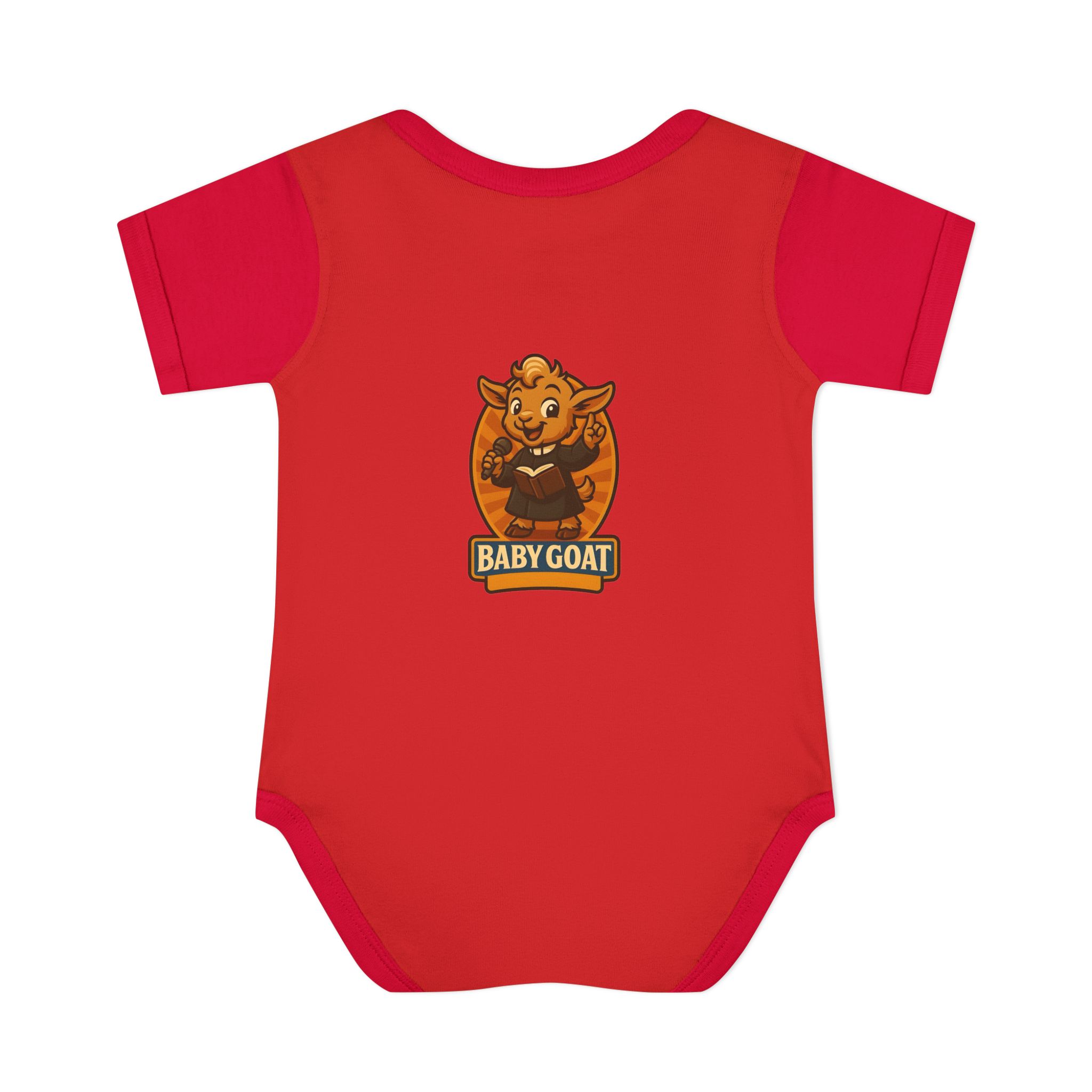 Baby Goat Infant Bodysuit – Cute Cartoon Kid Goat Graphic - Image 14