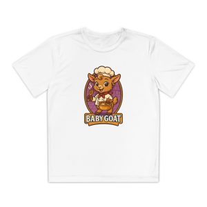 Baby Goat Youth Tee — Cute Kid’s 'Baby Goat' Cartoon Shirt