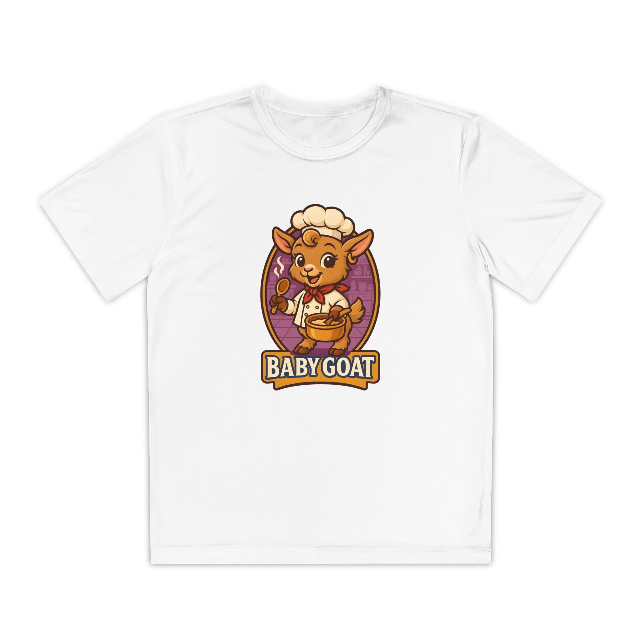 Baby Goat Youth Tee — Cute Kid’s 'Baby Goat' Cartoon Shirt