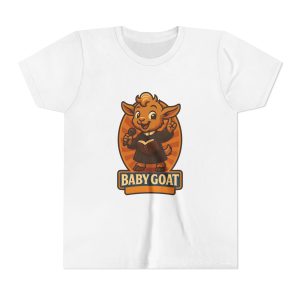 Baby Goat Youth T‑Shirt — Cute Cartoon Kid’s Tee ("BABY GOAT")