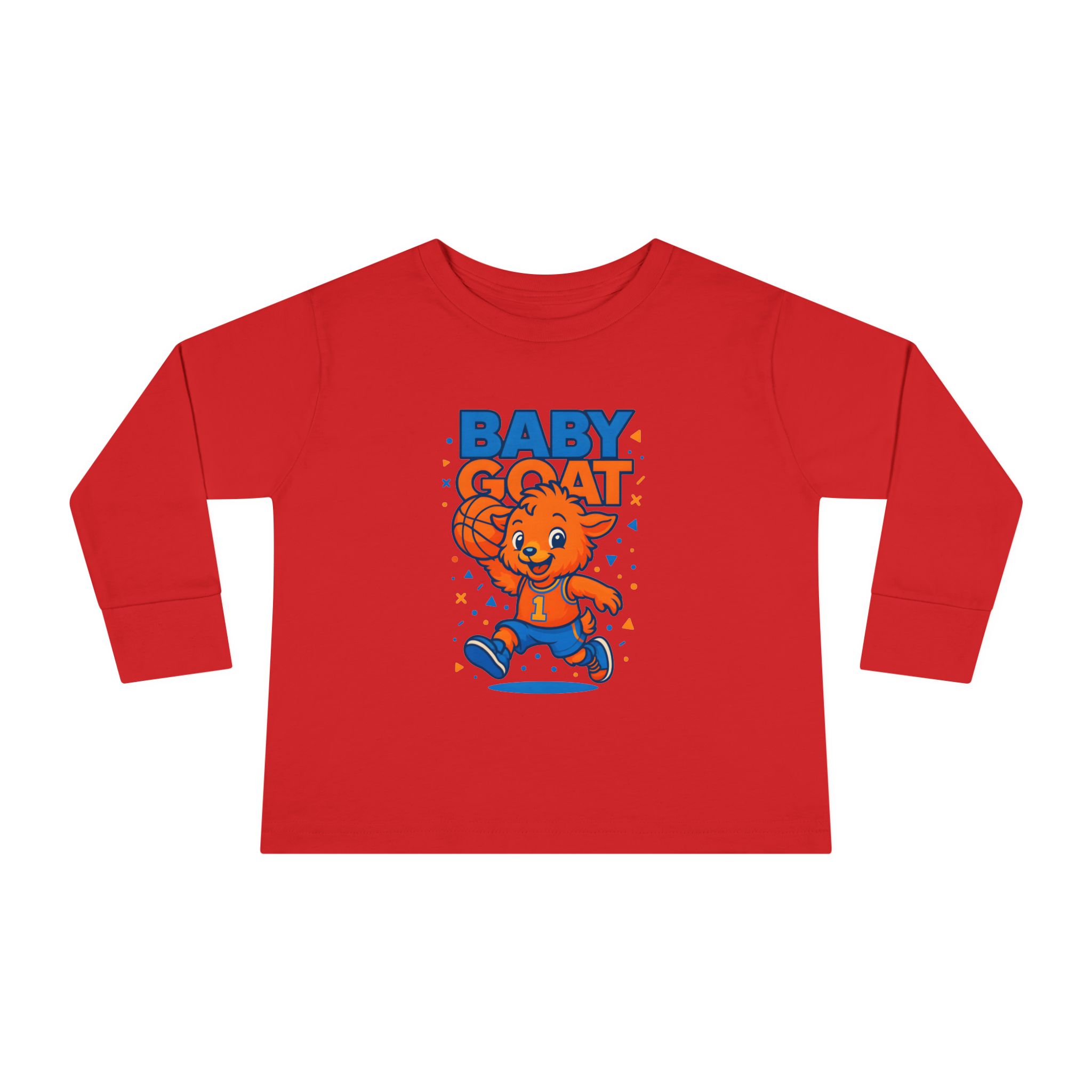 Baby G.O.A.T – MJ Toddler Long Sleeve Tee - Image 13