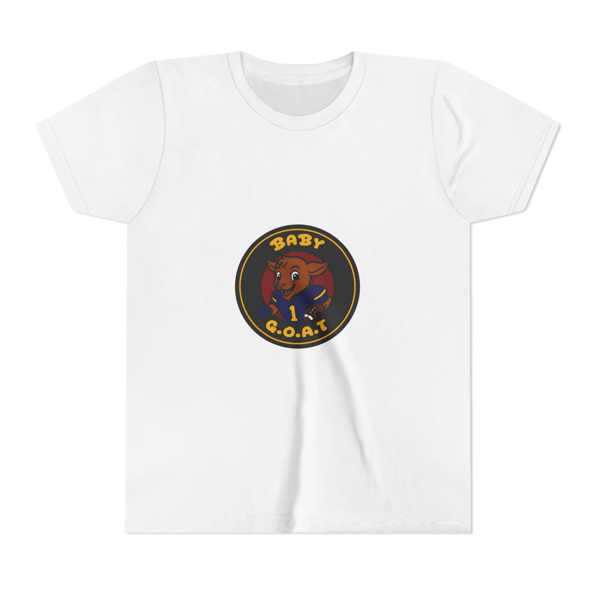 Davon The Touchdown Star Baby G.O.A.T. Youth T-Shirt — Cute Goat Sports Graphic Tee