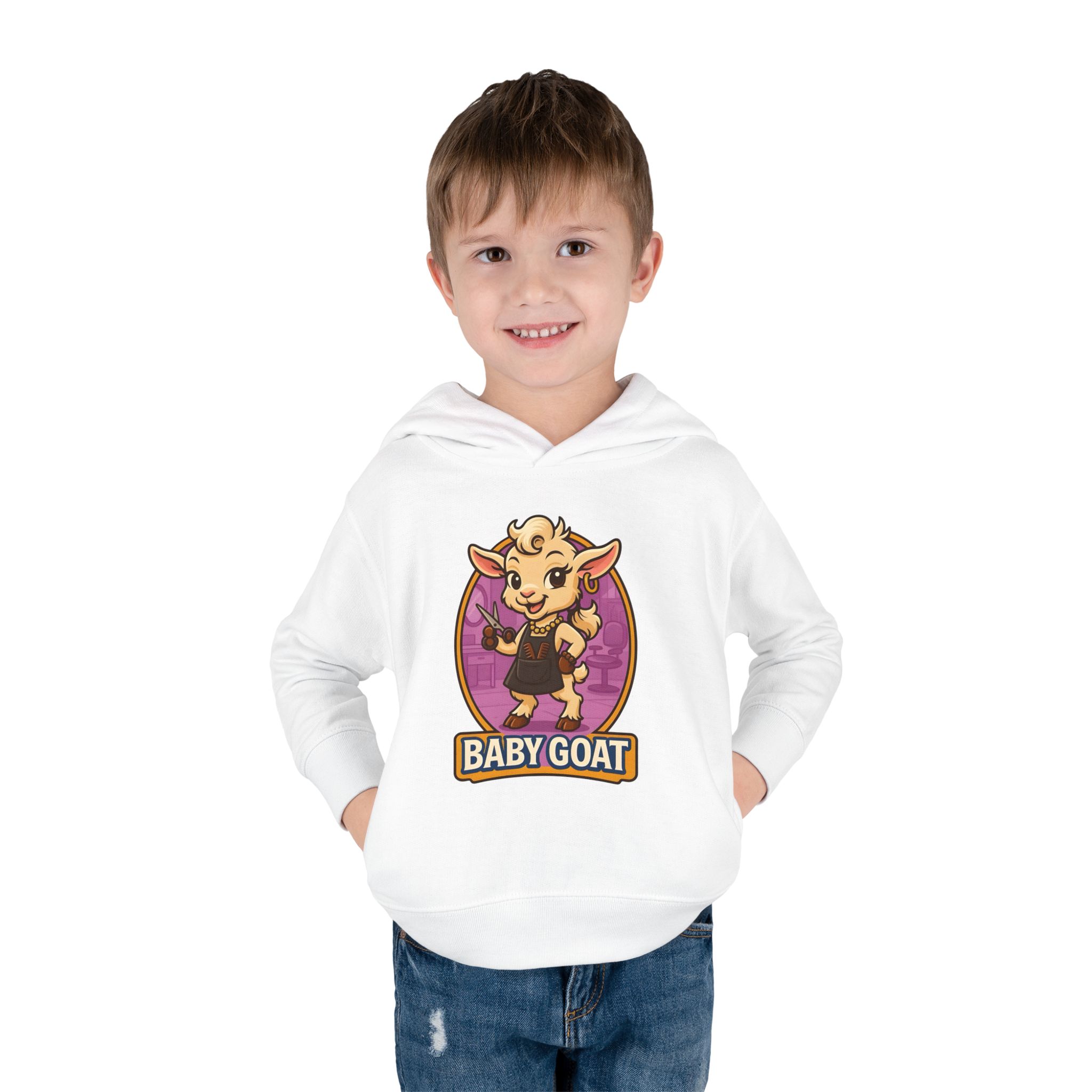 Joy the Stylist Toddler Pullover Fleece Hoodie - Image 3