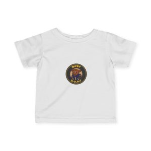 Davon The Touchdown Star Yello Background Infant Tee — "Baby G.O.A.T." Cute Goat Graphic Baby Shirt