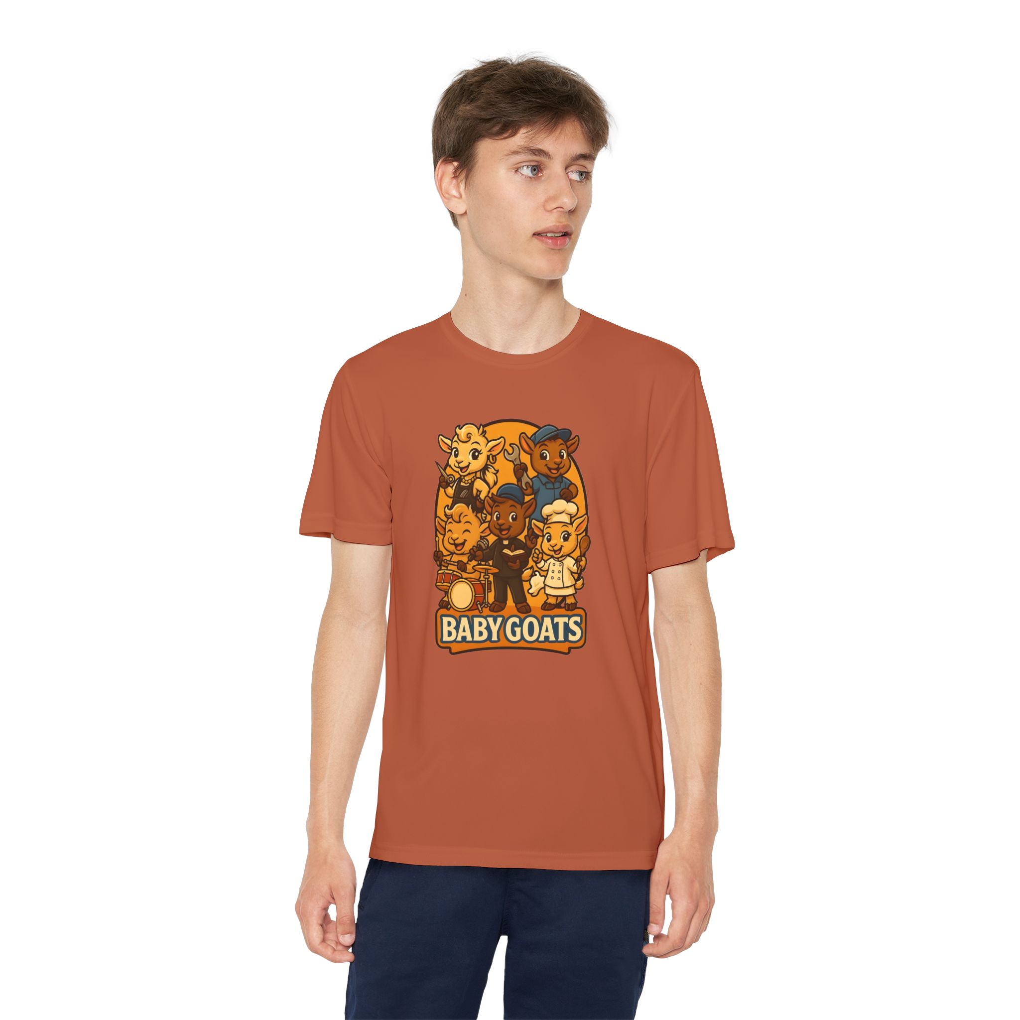 Youth T-Shirt — "Baby Goats" Cute Cartoon Kids Tee - Image 7